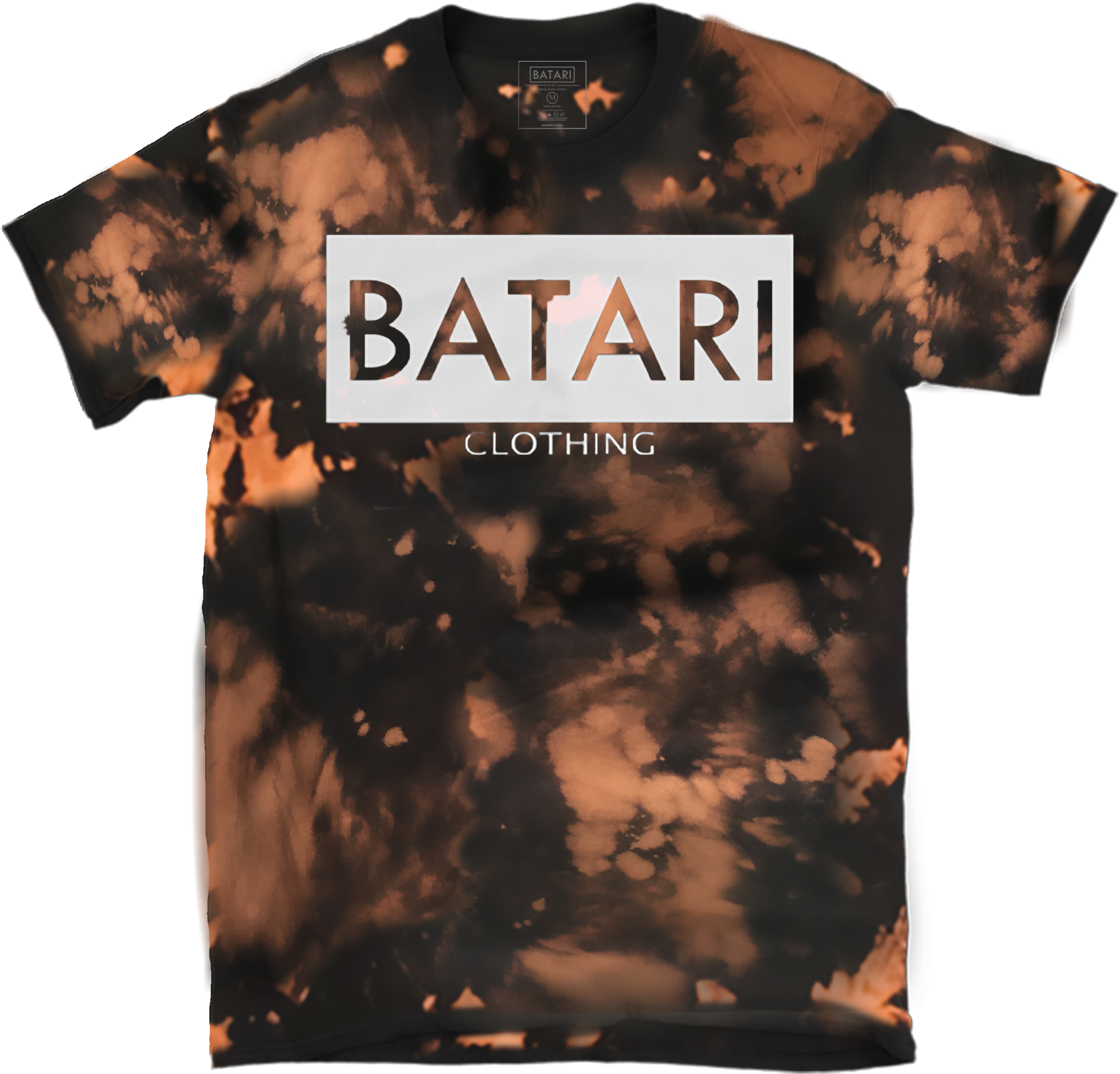 Batari Branded Tie Dye T Shirt