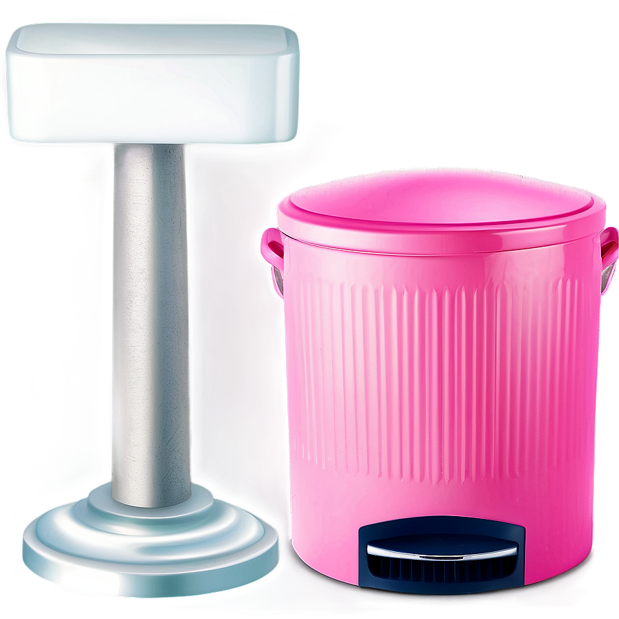 Bathroom Bin Pink Png Qgp