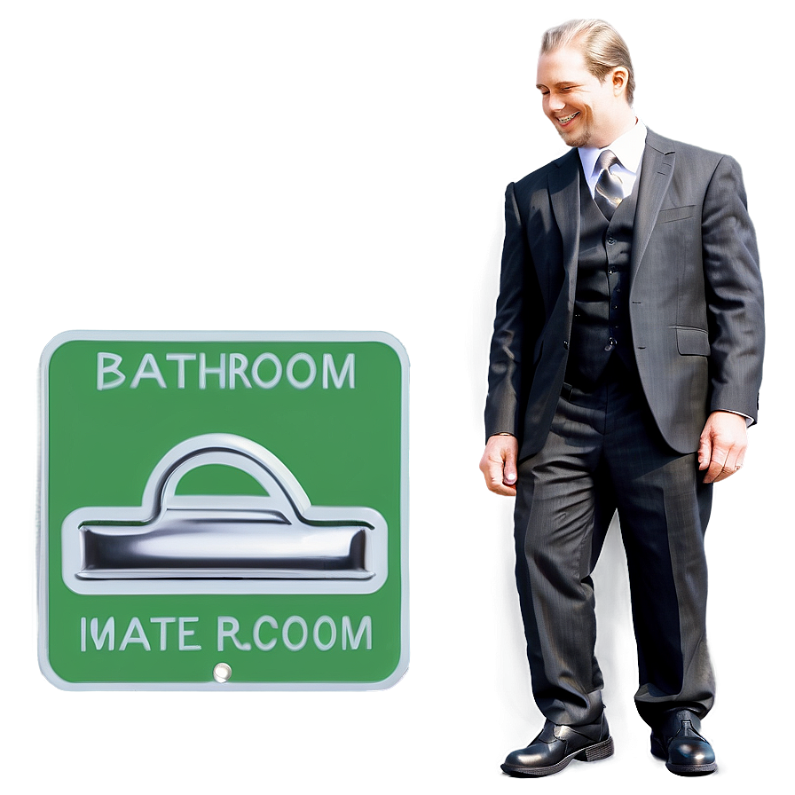 Bathroom Sign Png 05242024