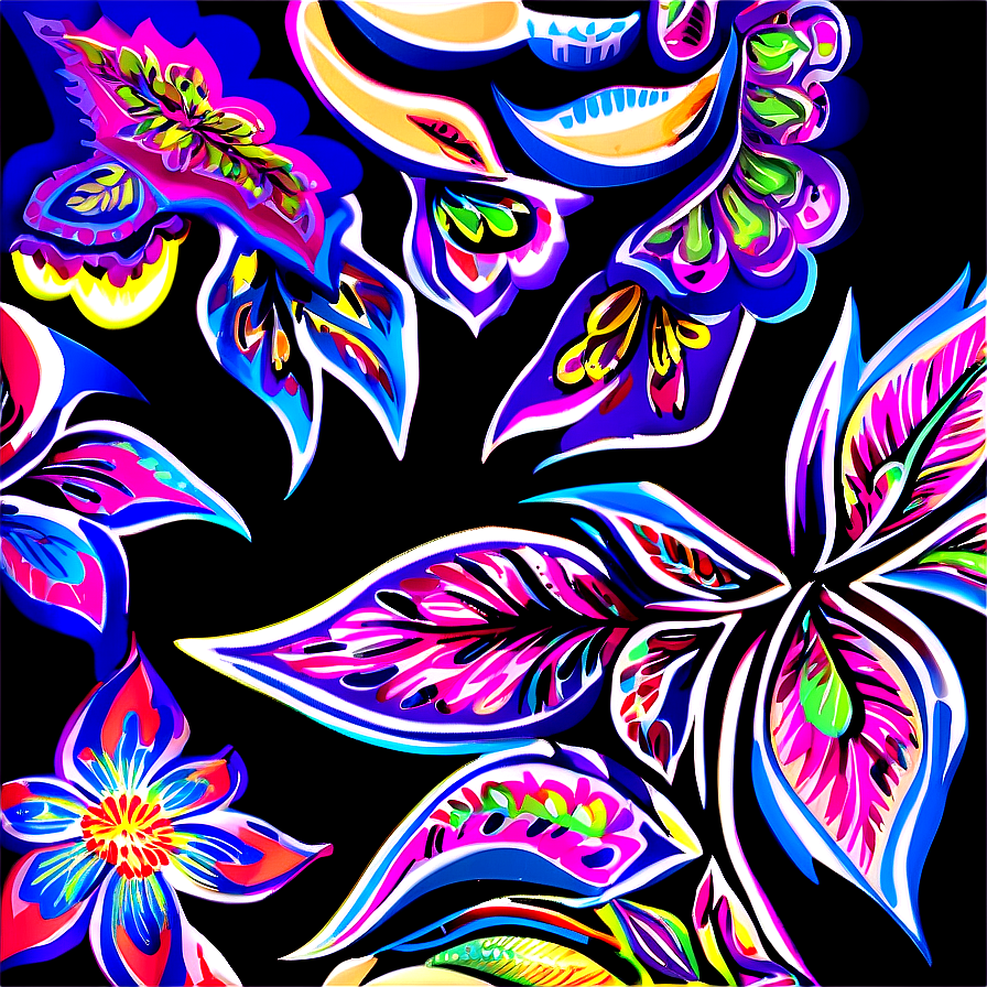 Batik Fabric Art Png 05252024