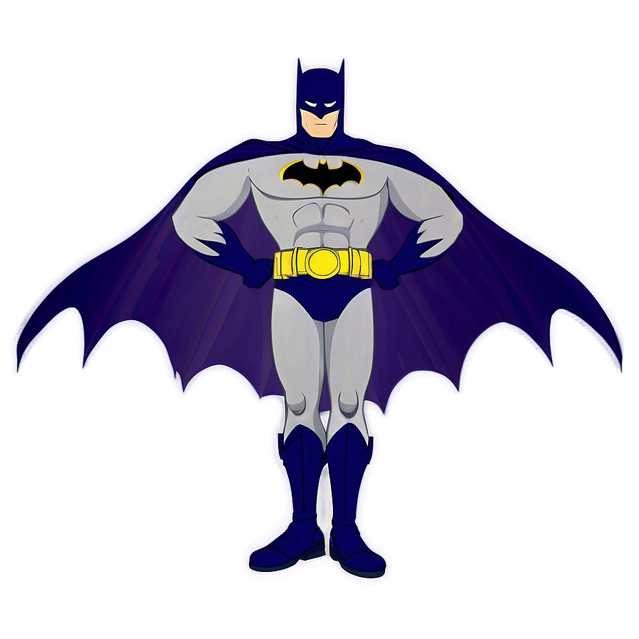 Batman Cartoon Outfit Png 06252024