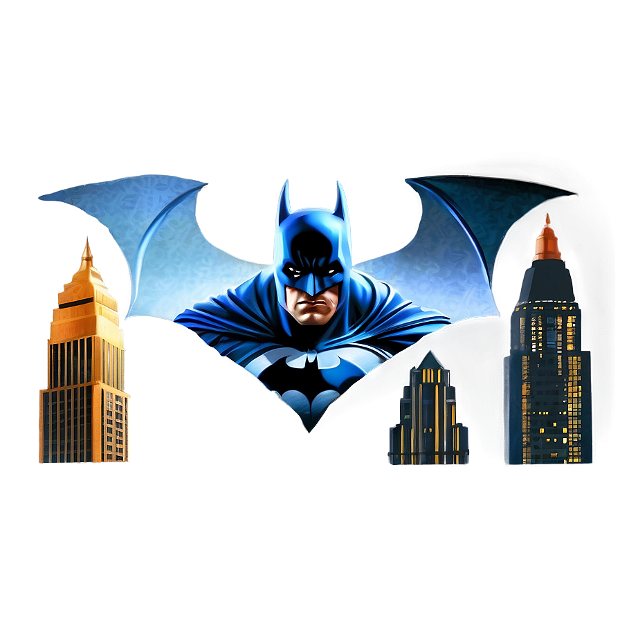 Batman Gotham City PNG ndj16 PNG with transparent background