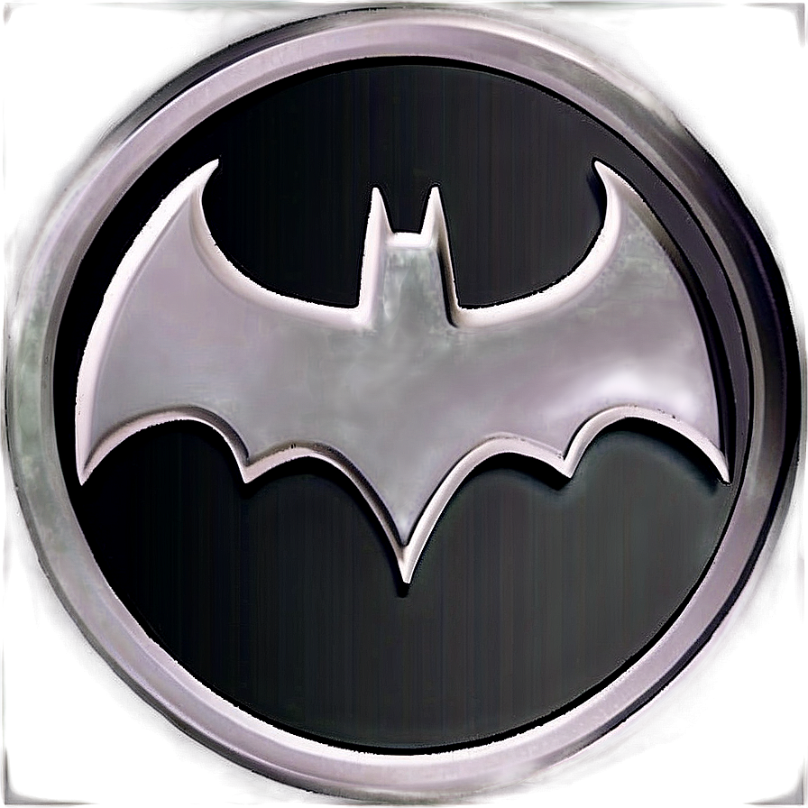 Batman Logo In Circle Png 05042024