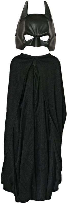 Batman Costume Cape Child Mask - Bat Man Mask And Hand, HD Png Download PNG image with a transparent background, free high-resolution download