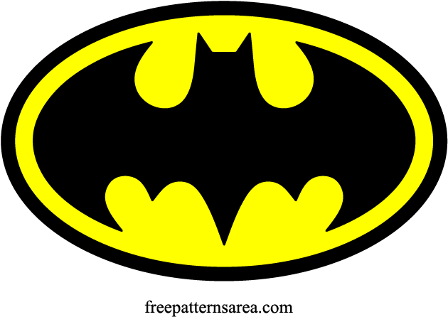 Batman Symbol Circle Logo