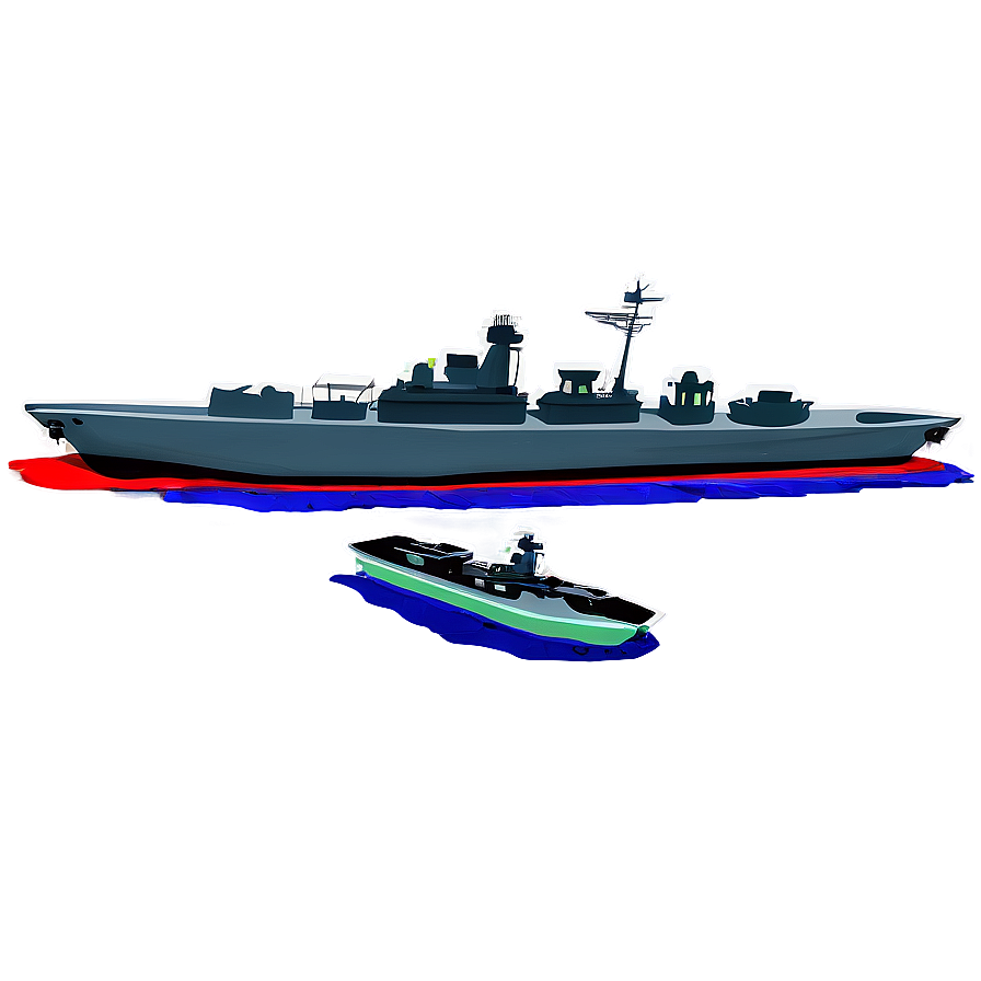 Battleship Boat Png 9