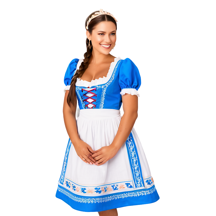 Bayern Dirndl Dress Png Cve13