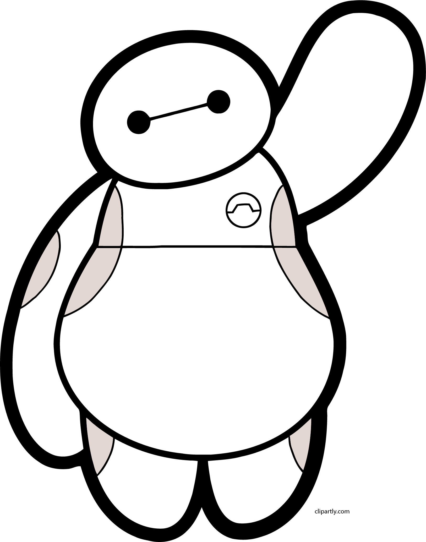 Baymax Hello Png Clipart - Baymax Clipart, Transparent Png PNG with transparent background