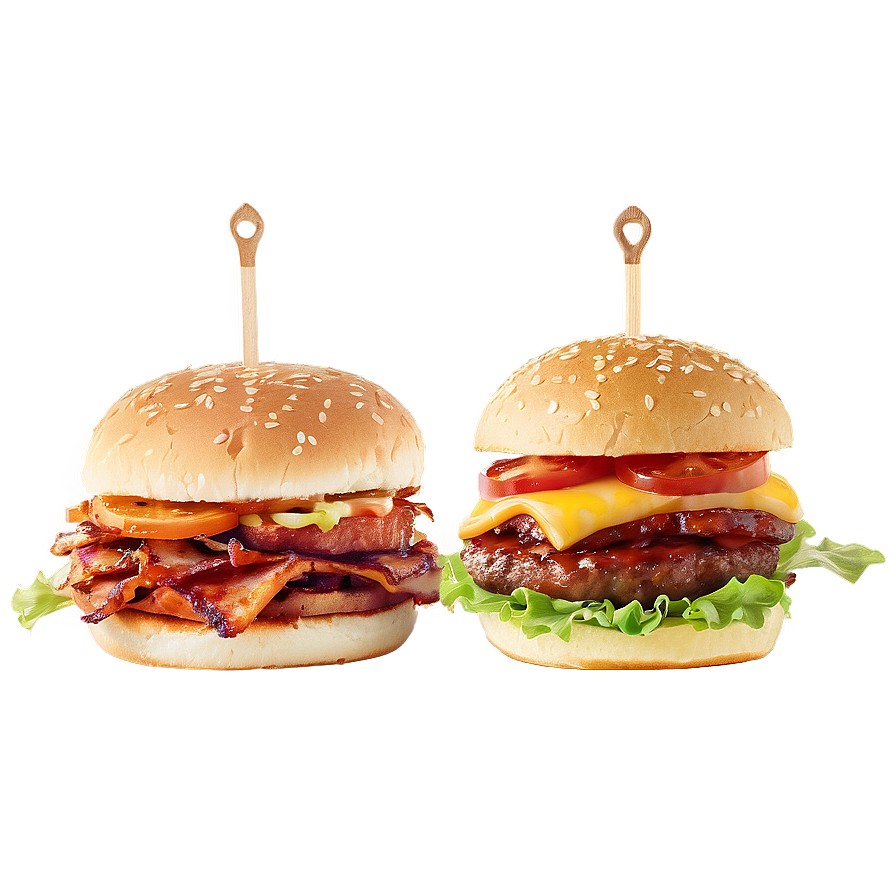 Bbq Bacon Burger Extravaganza Png 06242024