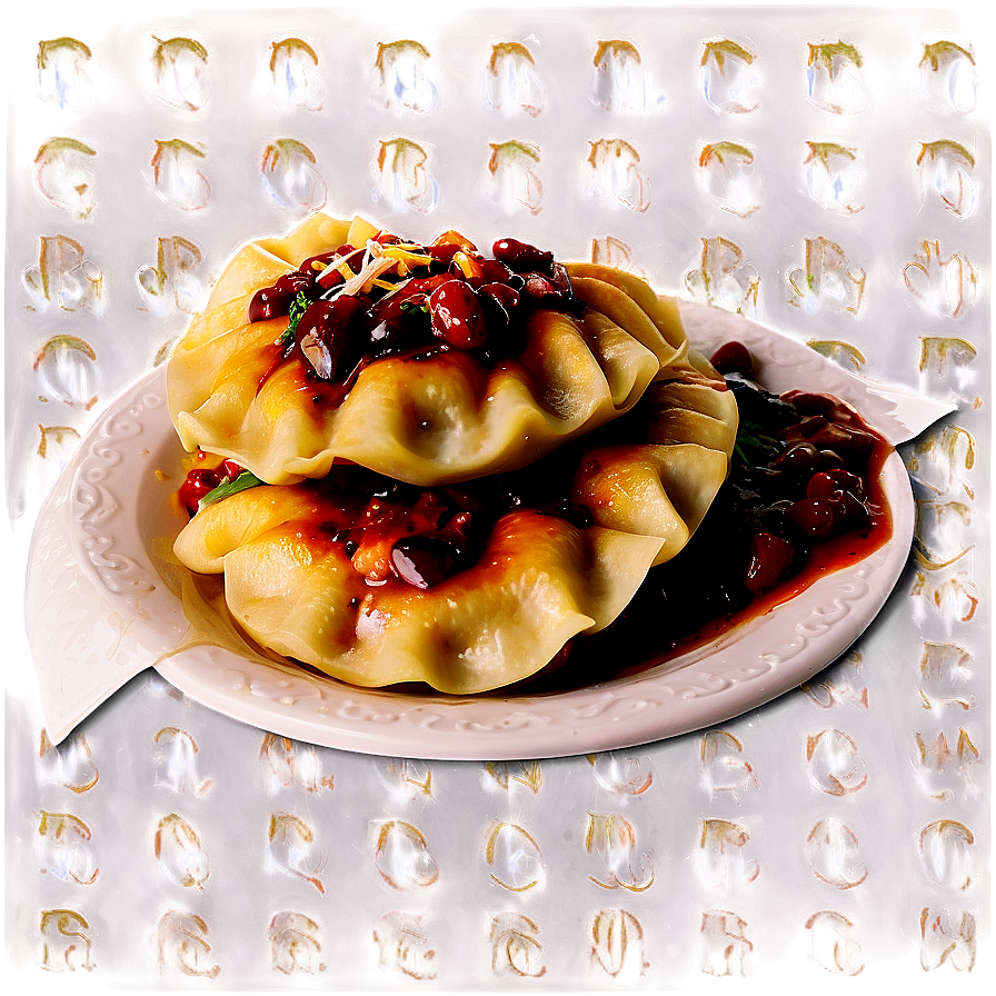 Bbq Chicken Pierogi Png Hso