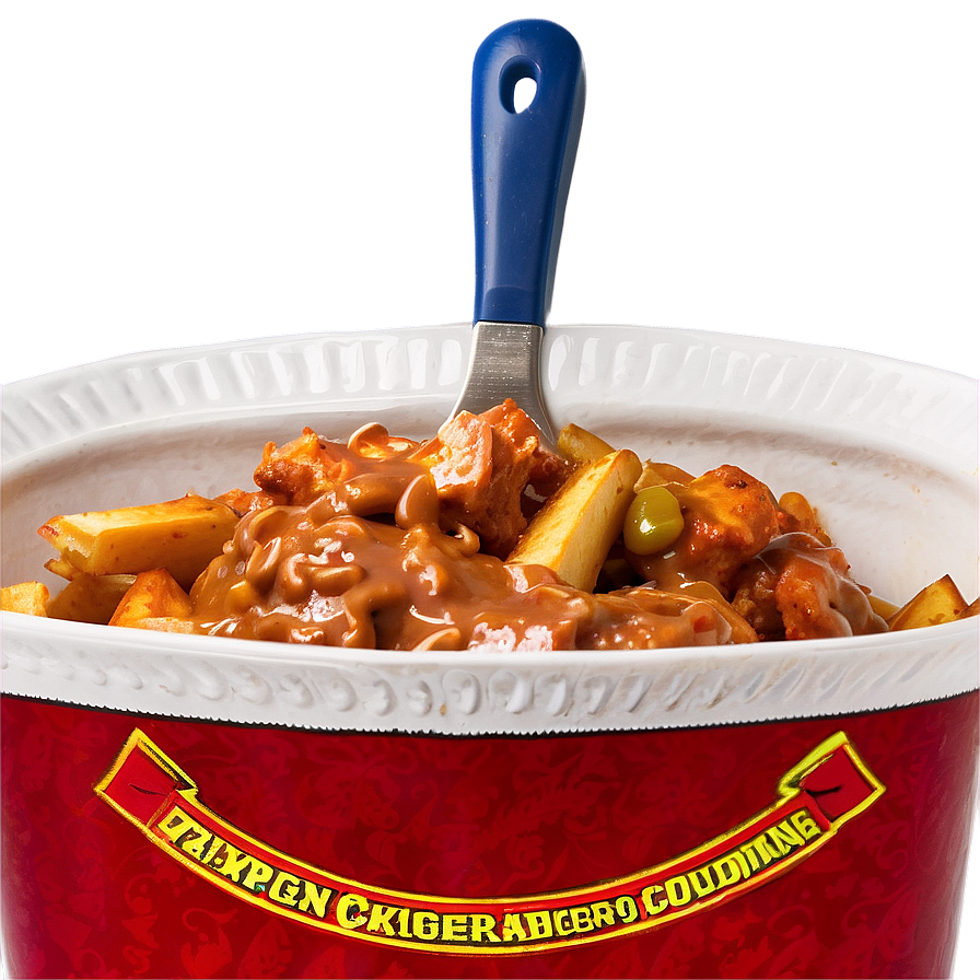 Bbq Chicken Poutine Feast Png 98