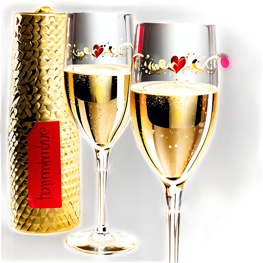 Be My Valentine Champagne Png 89