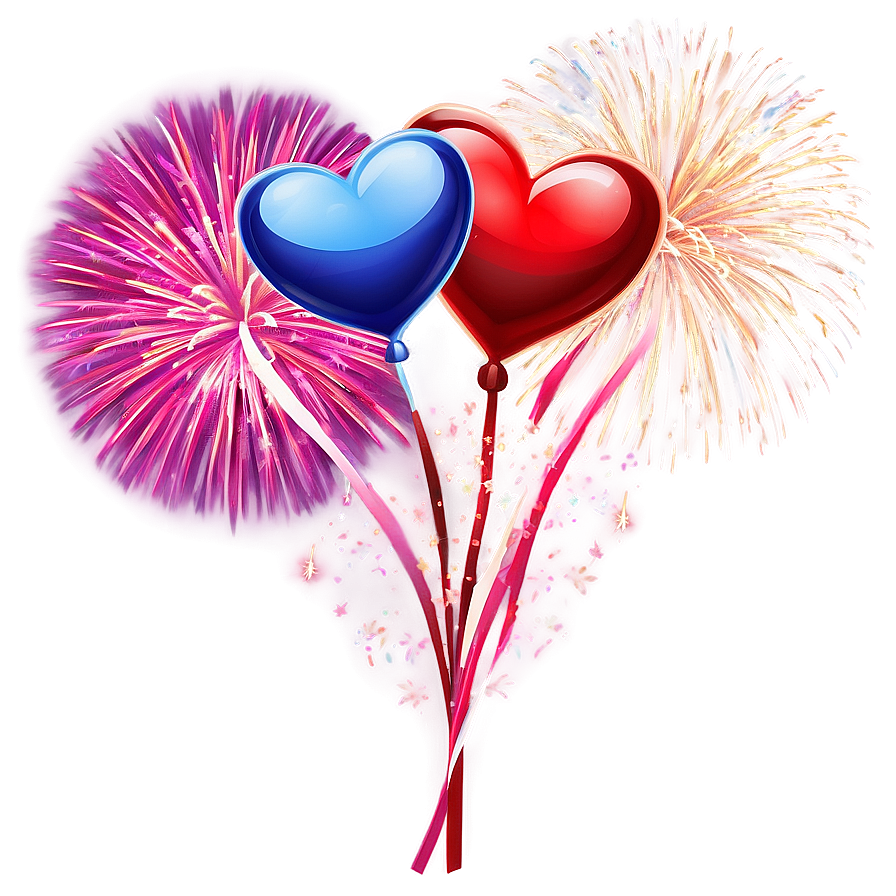 Be My Valentine Fireworks Png Dgy