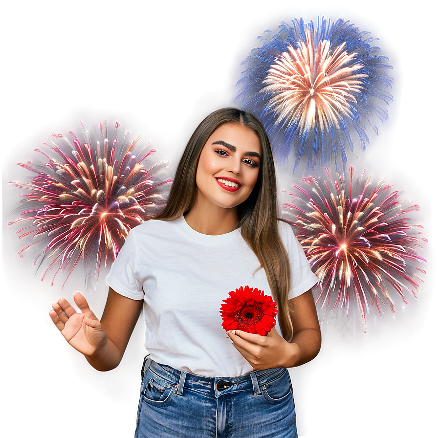 Be My Valentine Fireworks Png Hgm61