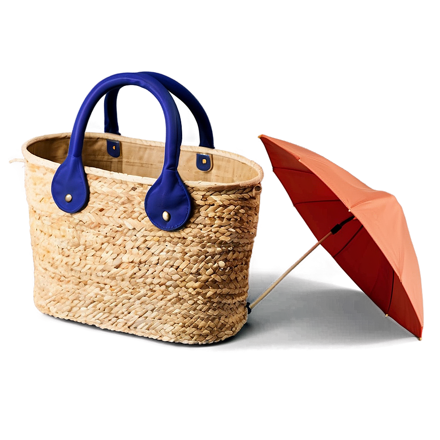 Beach Bag With Umbrella Holder Png Ynv