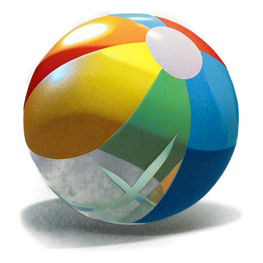 Beach Ball Art Png 47