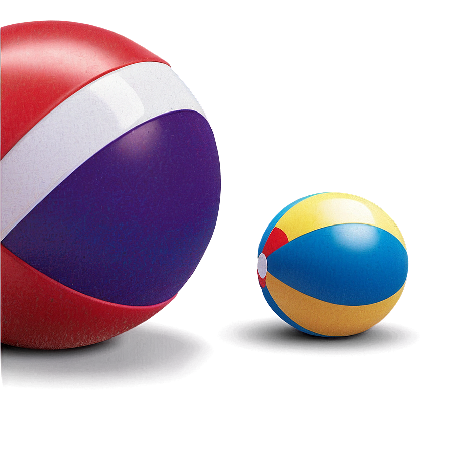 Beach Ball Scene Png Svm91