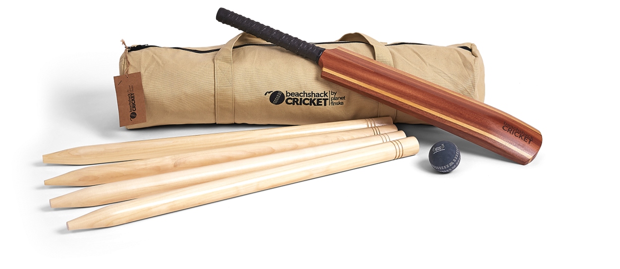 Beach Cricket Setwith Bag PNG with transparent background