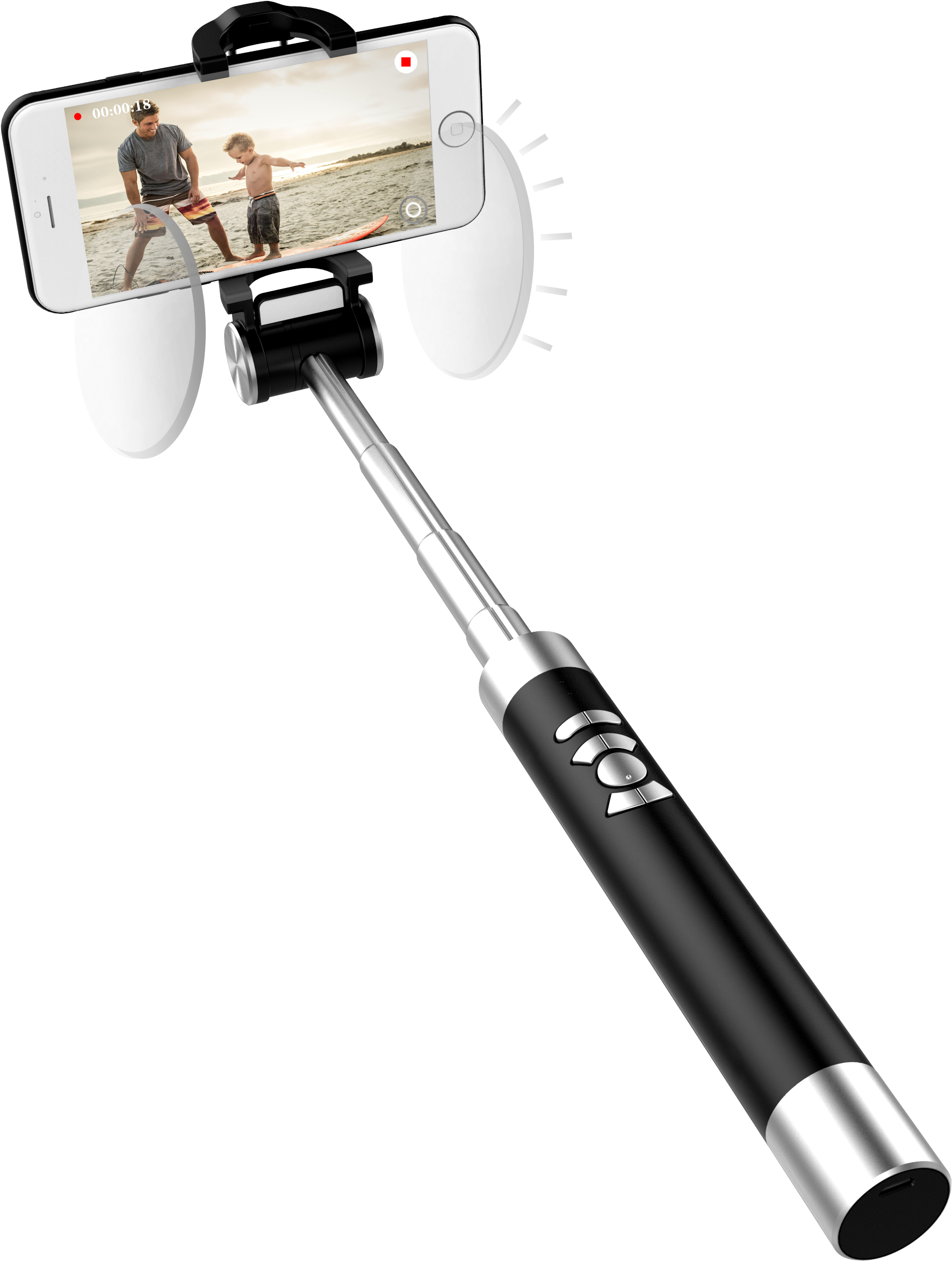 S1 S1 Auto Trcking Selfie Stick, HD Png Download PNG with transparent background