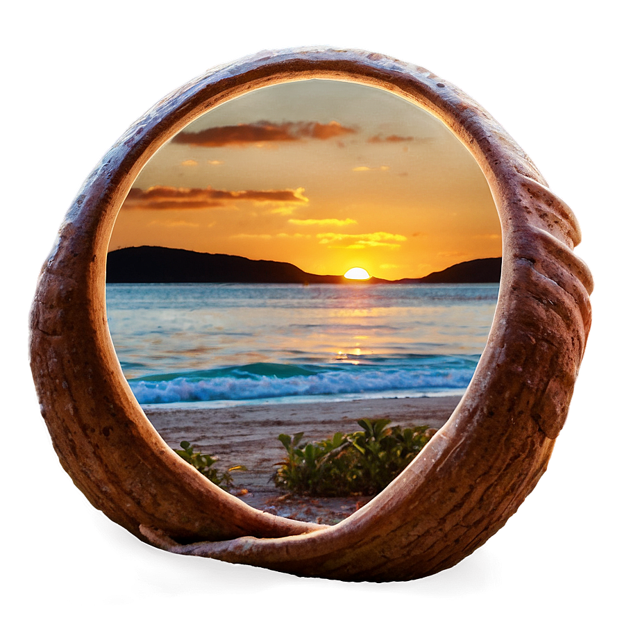 Beach Honeymoon Sunset Png Xwi93