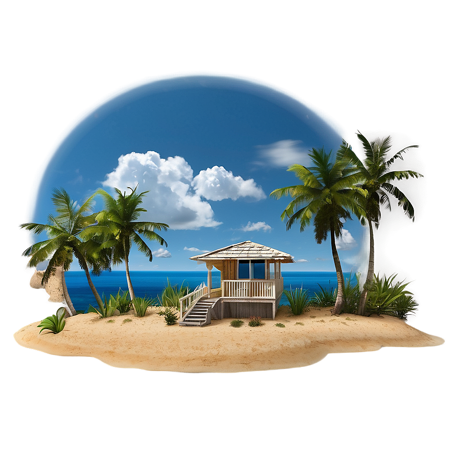 Beach Houses PNG nxp71 PNG with transparent background