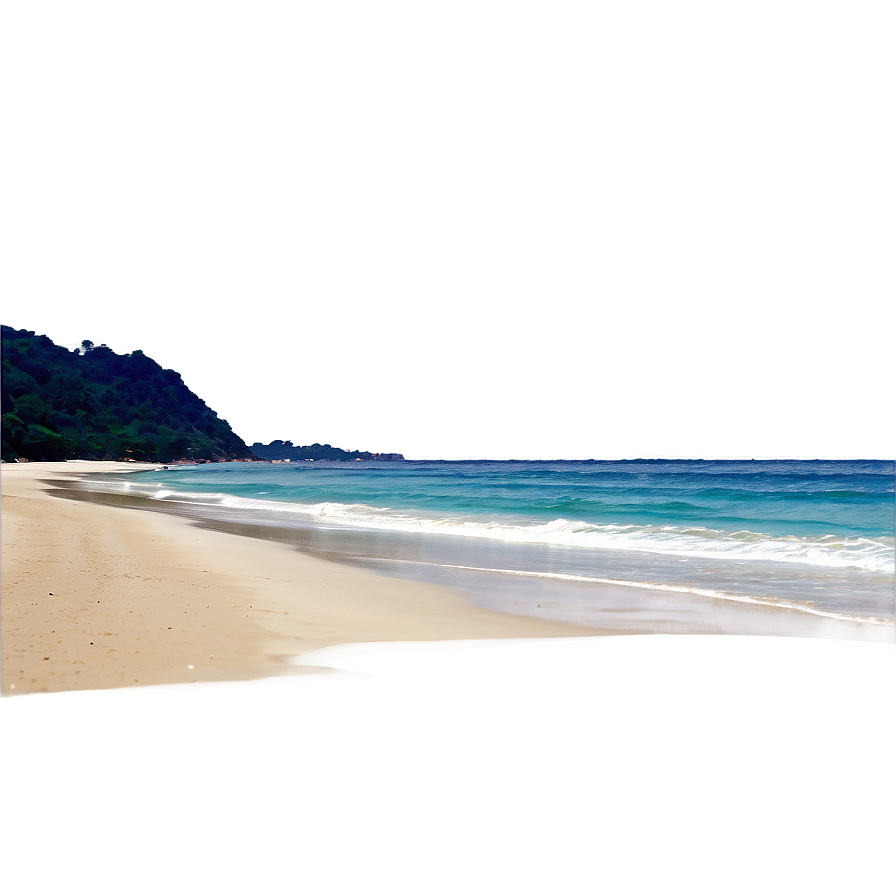 Beach Ocean Horizon Png Fdp94