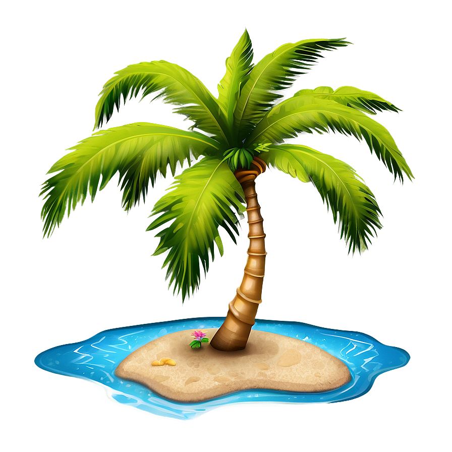 Beach Palm Tree Png 39