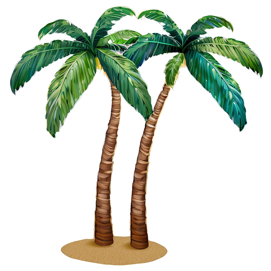 Beach Palm Tree Png Fjw