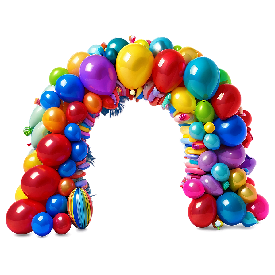 Beach Party Balloon Arch Png 62