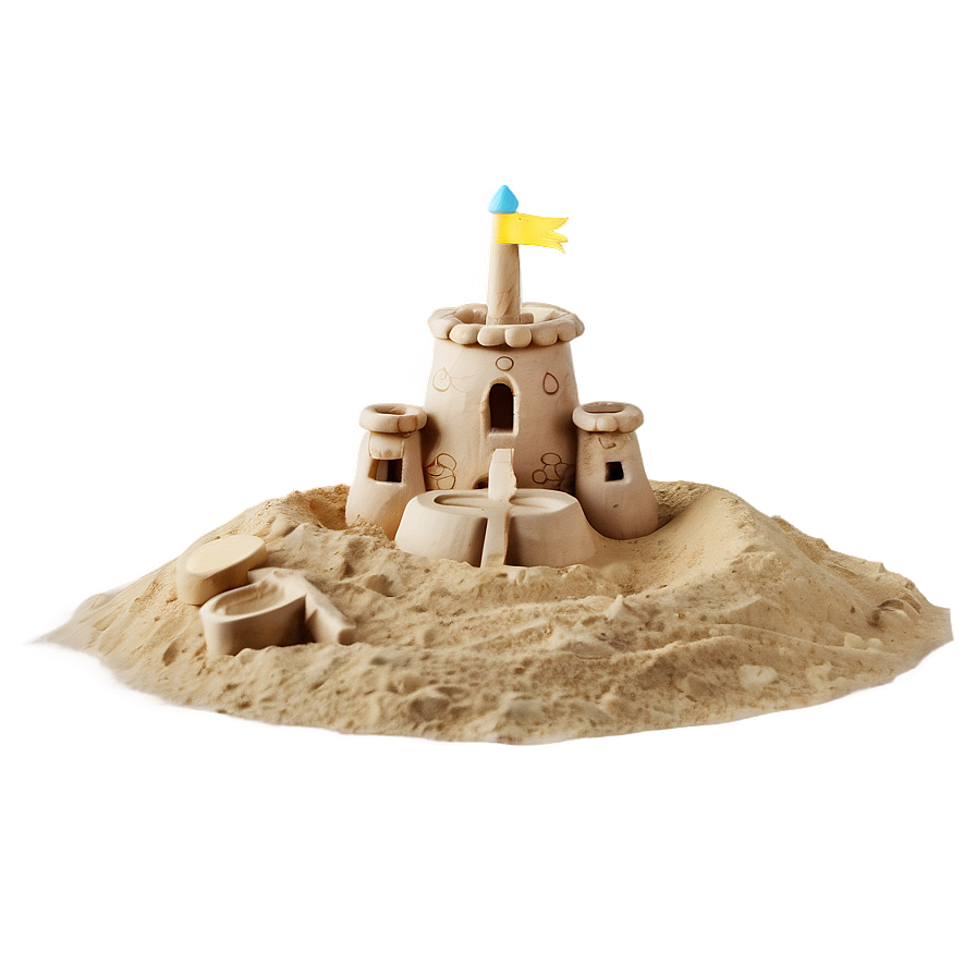 Beach Sand Castle Png Qfj