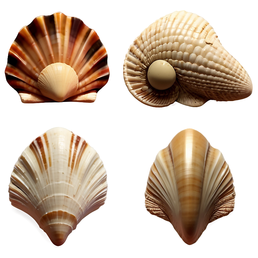 Beach Sea Shells Collection Png 6