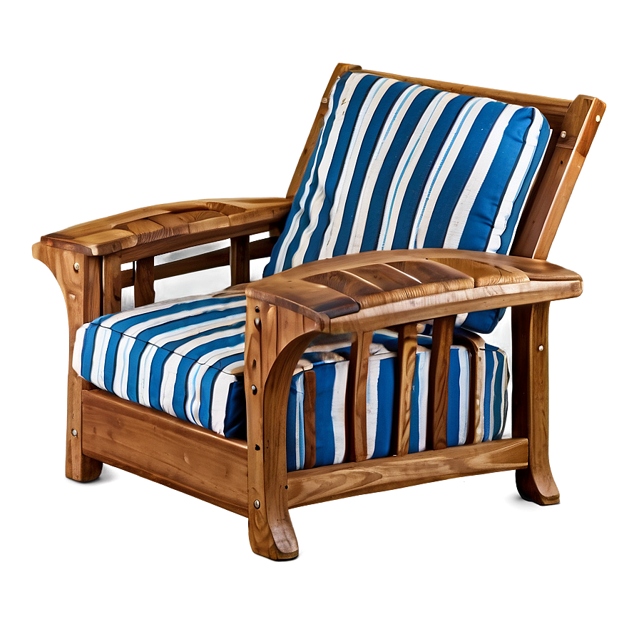 Beach Style Armchair PNG 06262024 PNG with transparent background