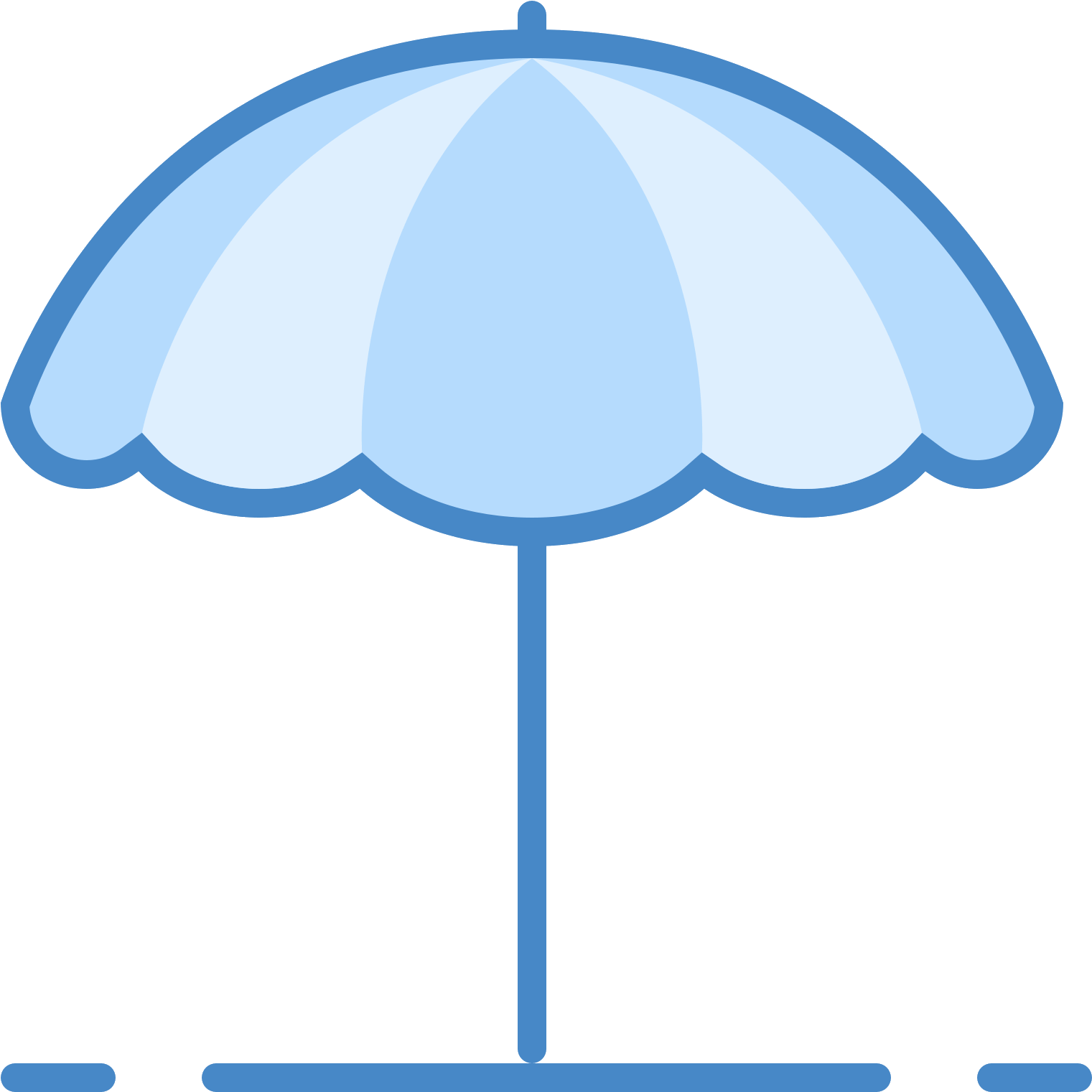 Transparent Beach Icon Png - Holiday Icon Blue, Png Download PNG with transparent background
