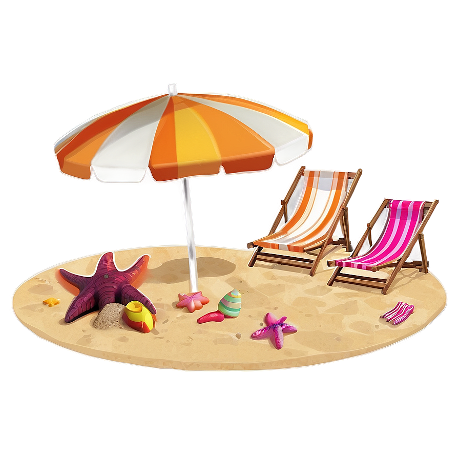 Beach Vacation Scene Png 18