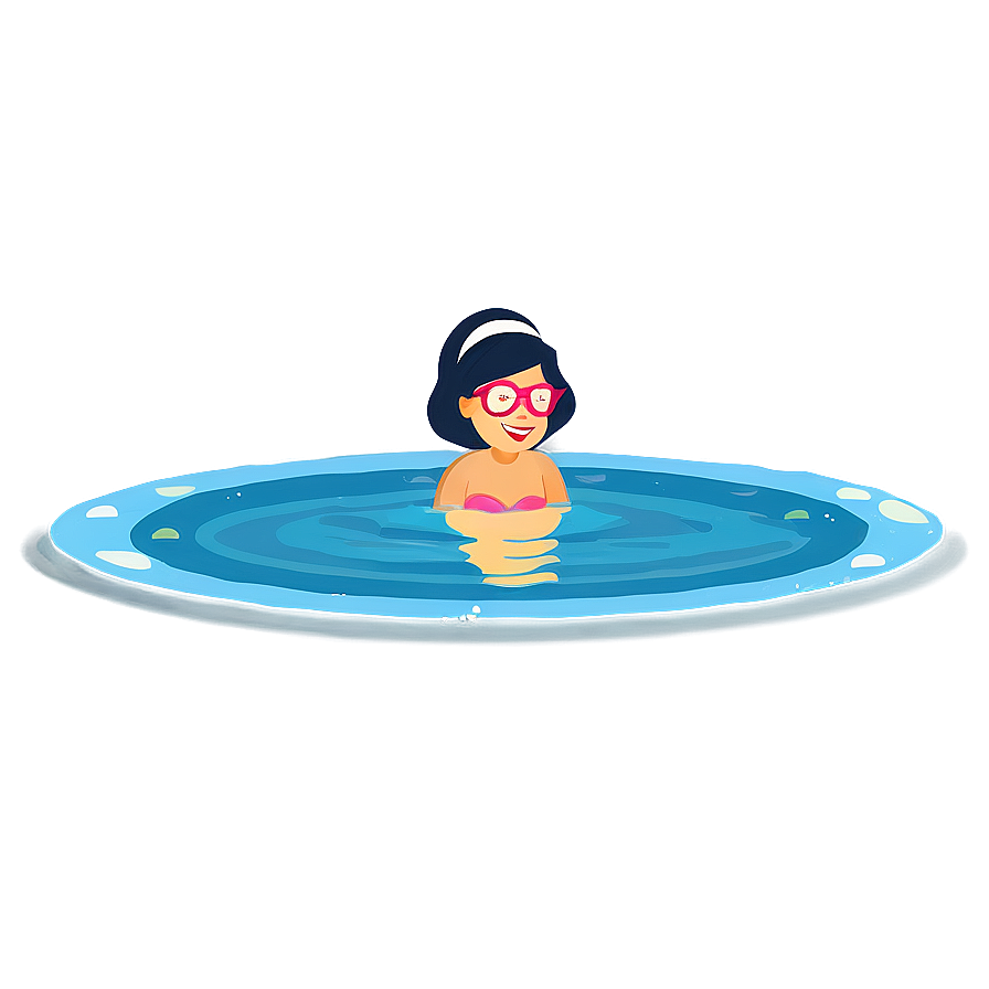 Beachside Swimming Scene PNG 74 PNG with transparent background