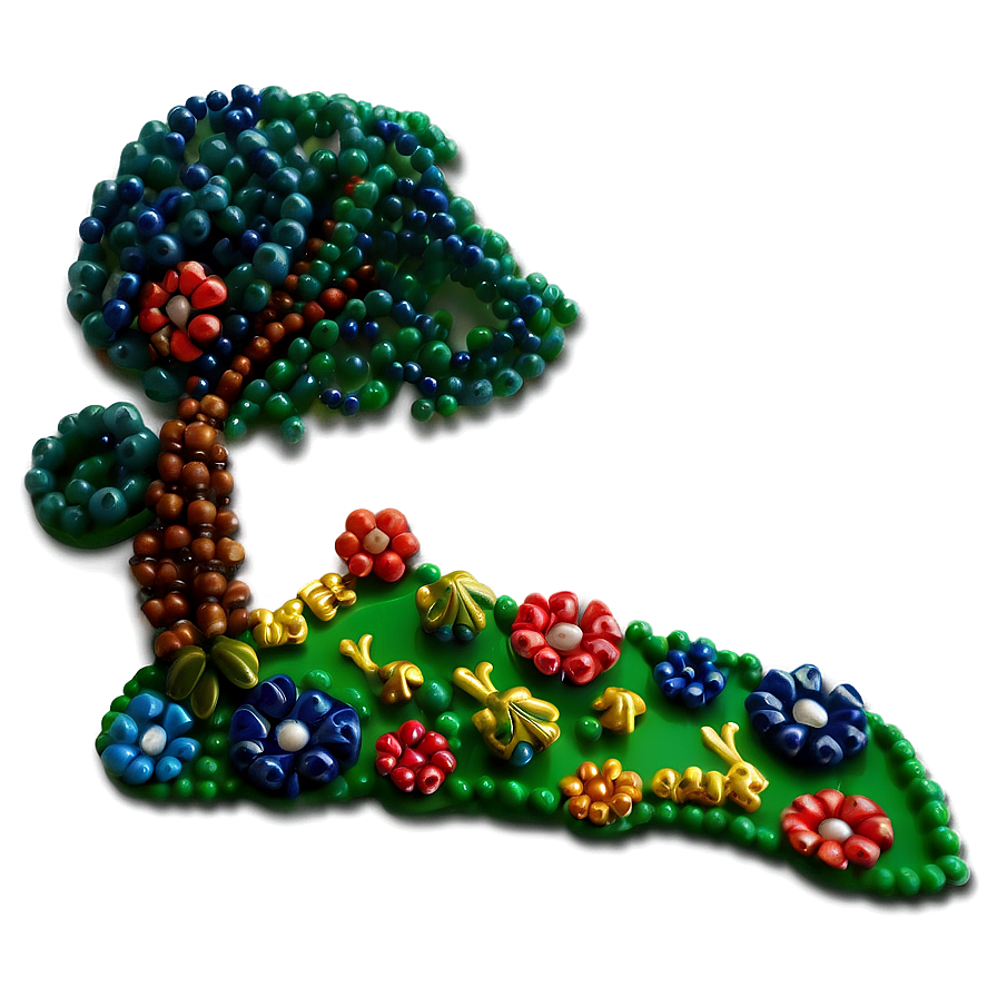 Bead Landscape Artwork Png 06262024