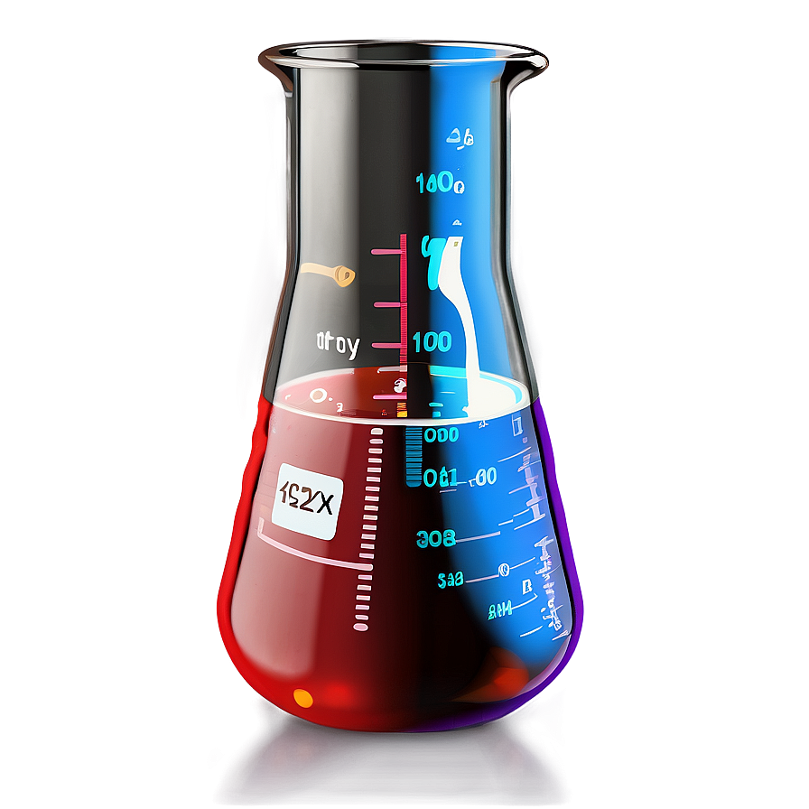 Beaker For Laboratory Work Png Oiq