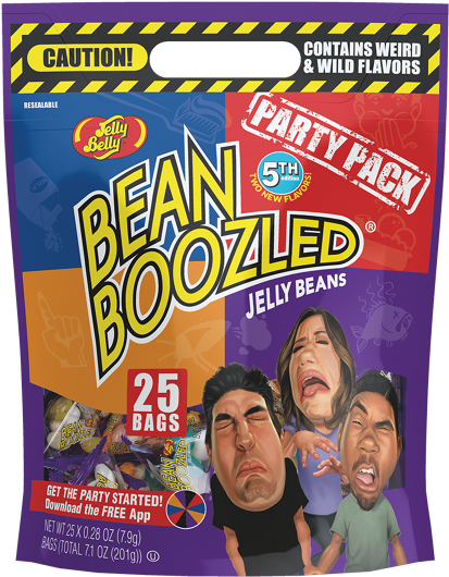 Bean Boozled Jelly Beans Packaging