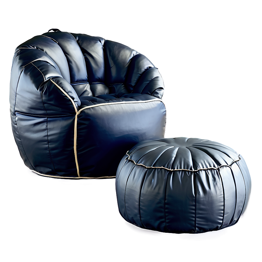 Beanbag Footstool Combo Png 87