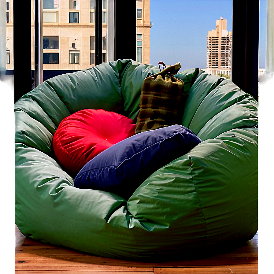 Beanbag For Balcony Relaxation Png 67