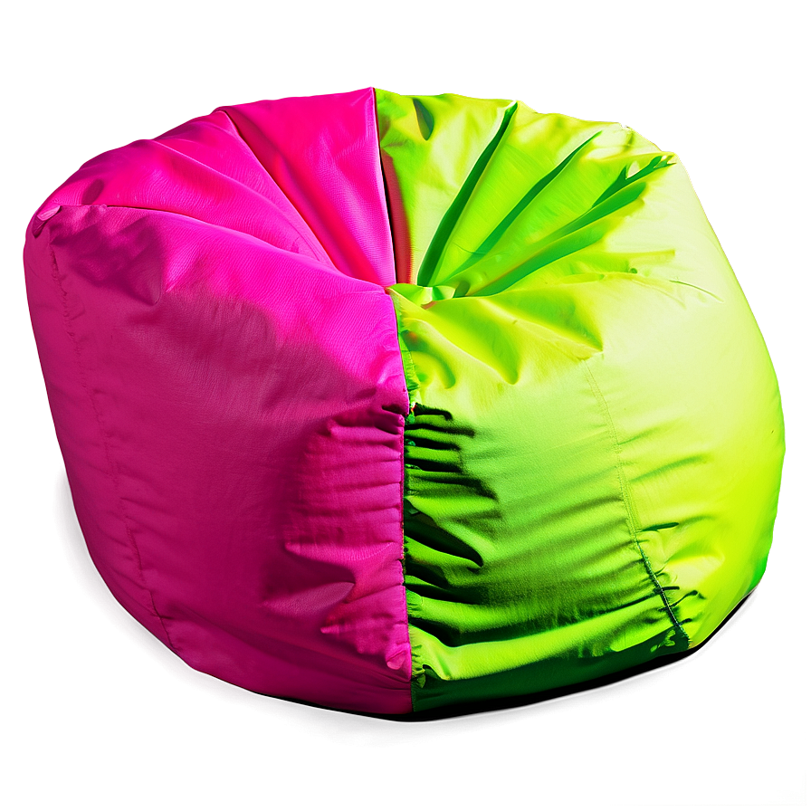 Beanbag In Bright Neon Colors Png Sao84