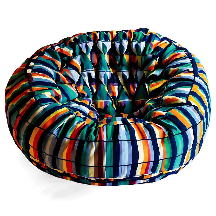 Beanbag In Geometric Patterns Png Toq