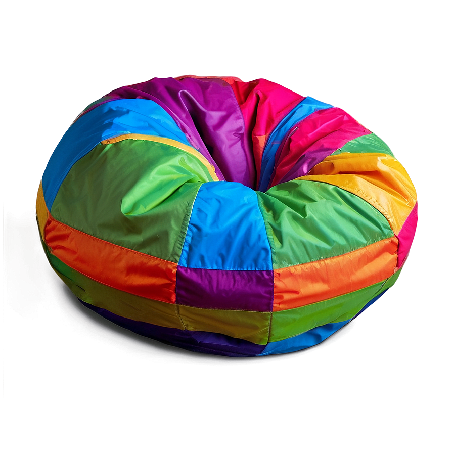 Beanbag in Vibrant Colors PNG 62 PNG image with a transparent background, free high-resolution download