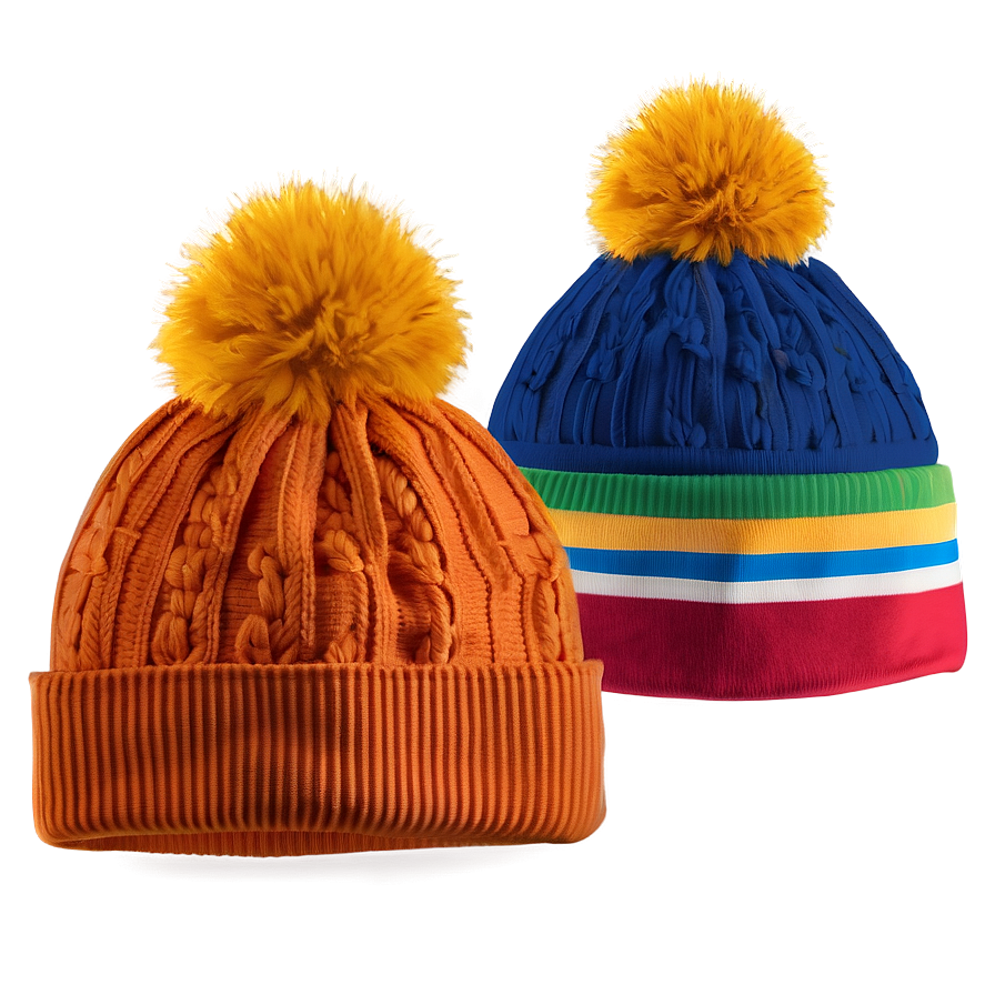 Beanie With Pom Pom Png Mta