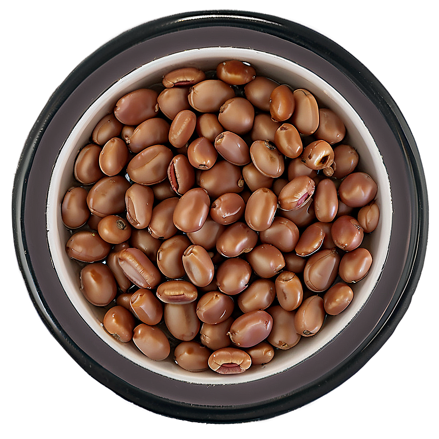 Beans Can Top View Png Flx