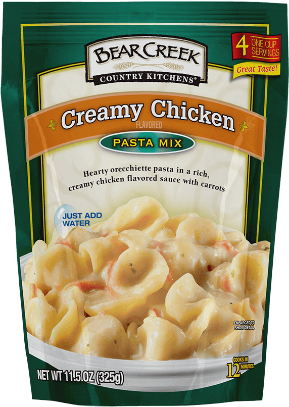 Image Of Creamy Chicken Pasta Mix - Bear Creek Pasta, HD Png Download PNG with transparent background