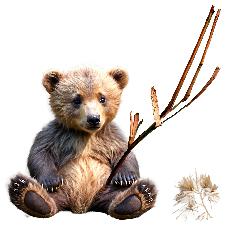 Bear Cub Art Png 94