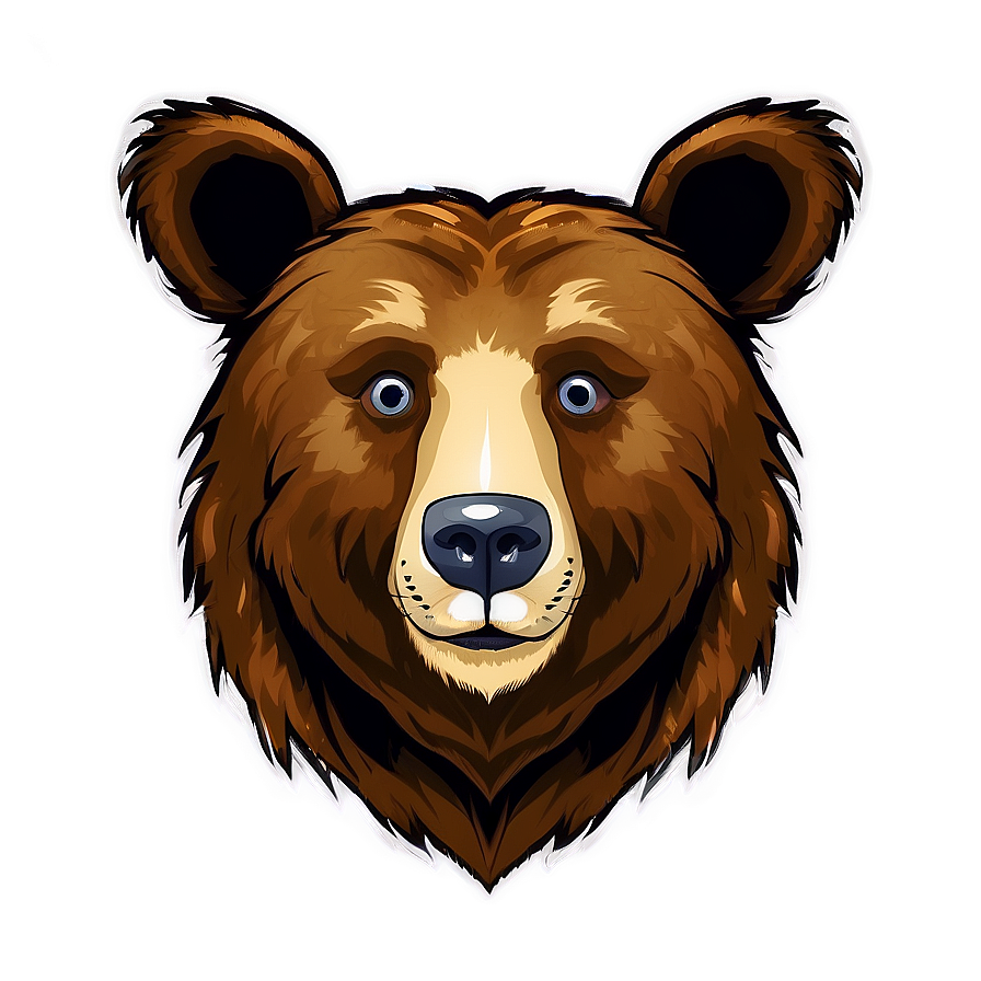 Bear Face Icon Png 06292024