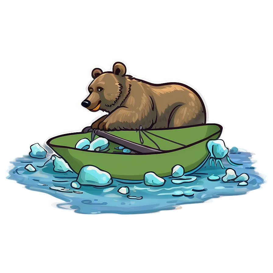 Bear Fishing Png 89