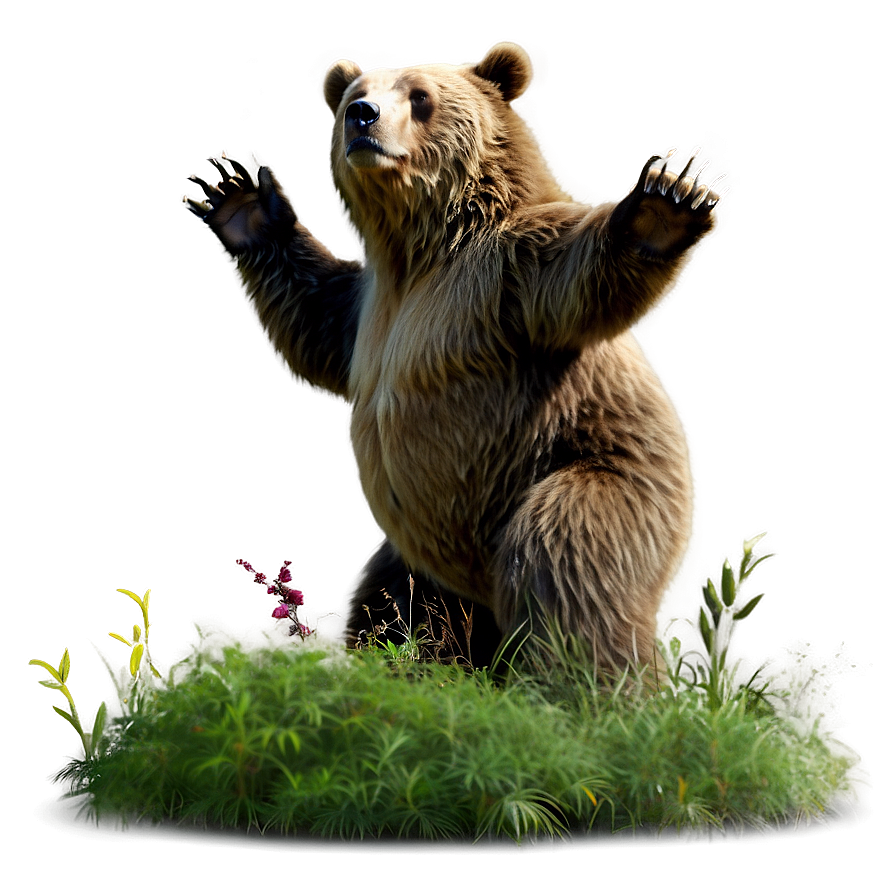 Bear In Forest Png Wrx52